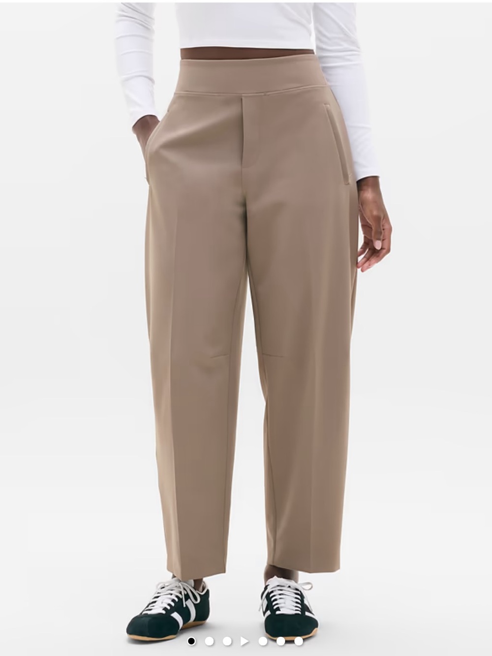 Athleta Endless High Rise Barrel Pants - tall